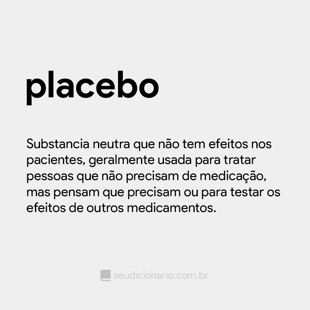 placebo