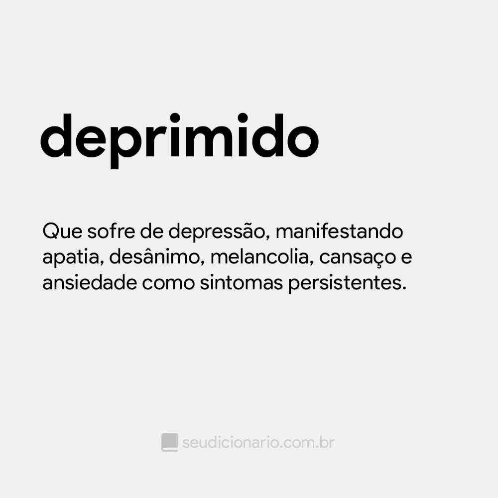 deprimido